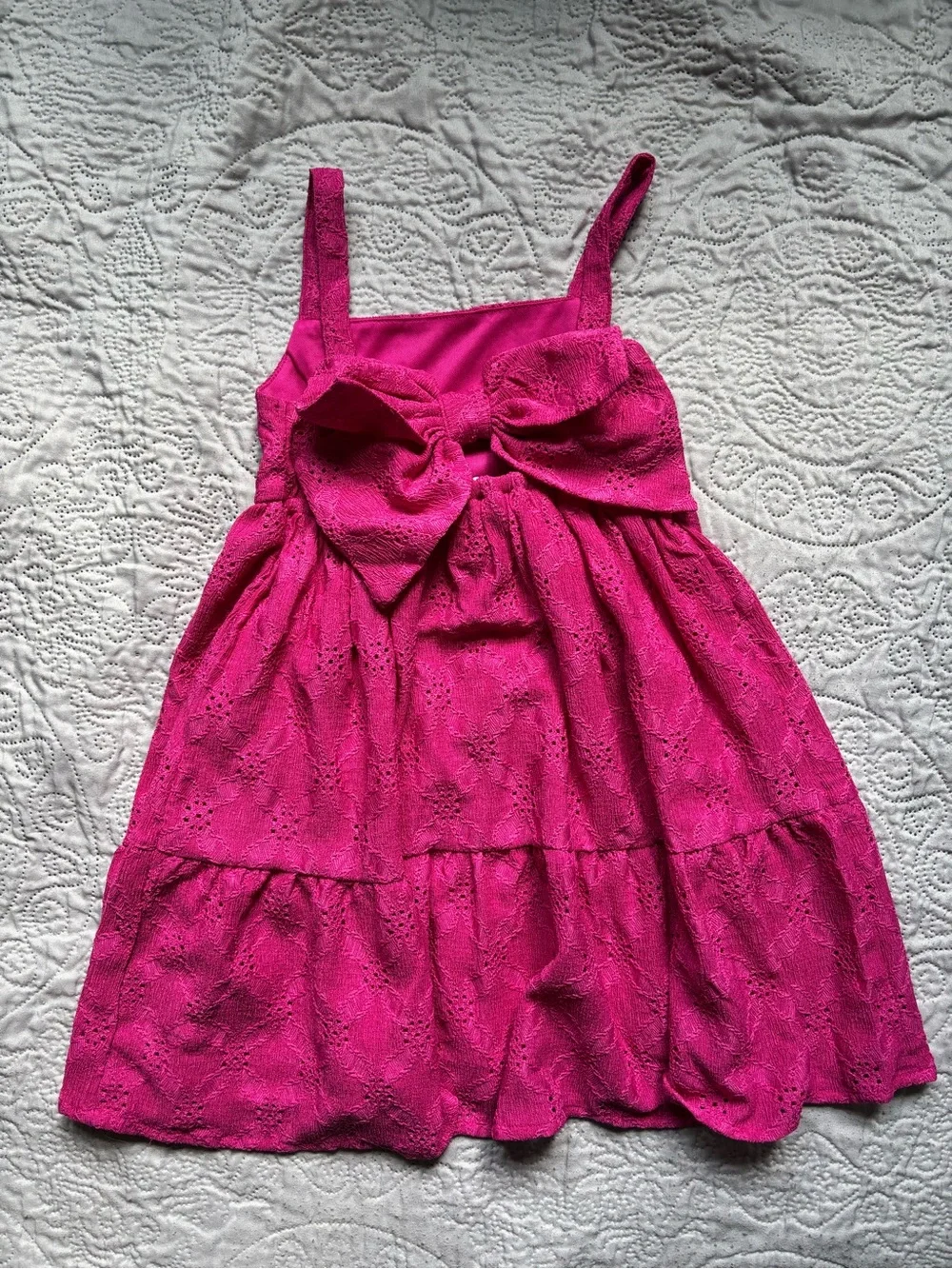 Children’s Place Fuchsia Eyelet Sundress